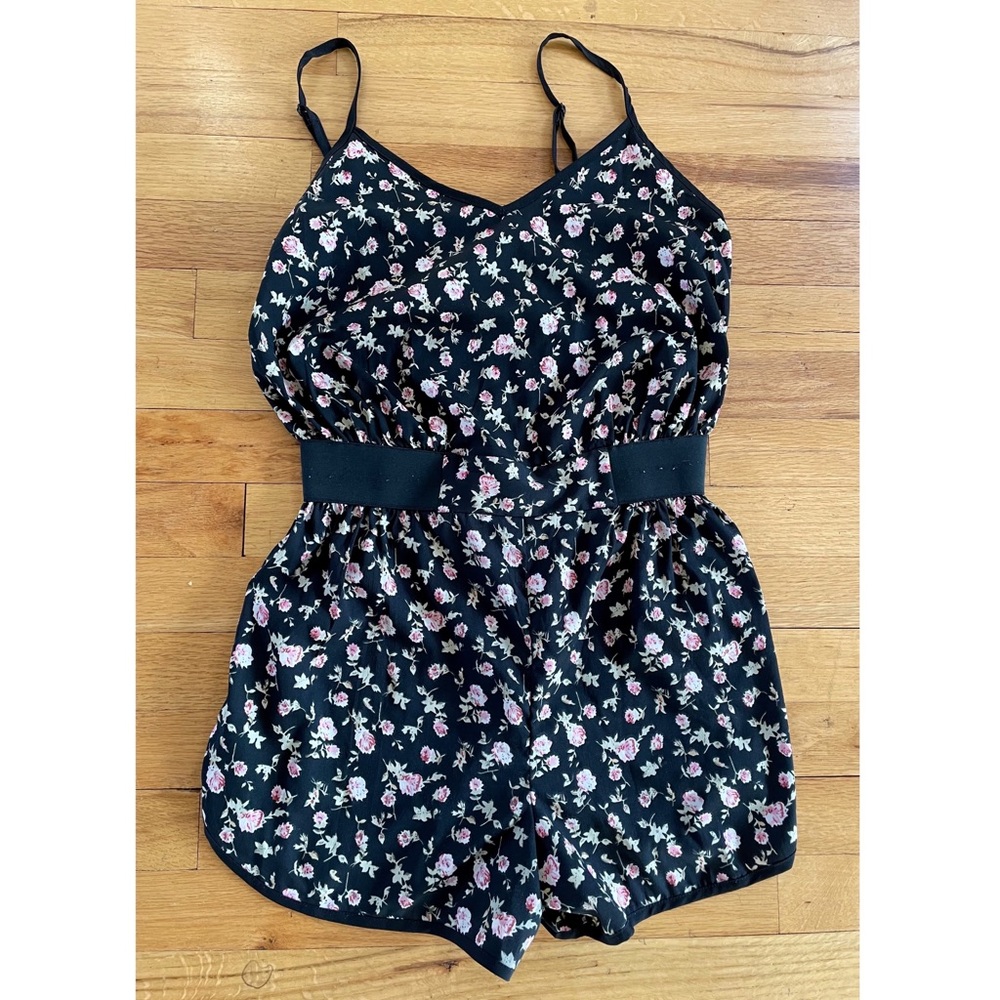 Fire Los Angeles floral romper